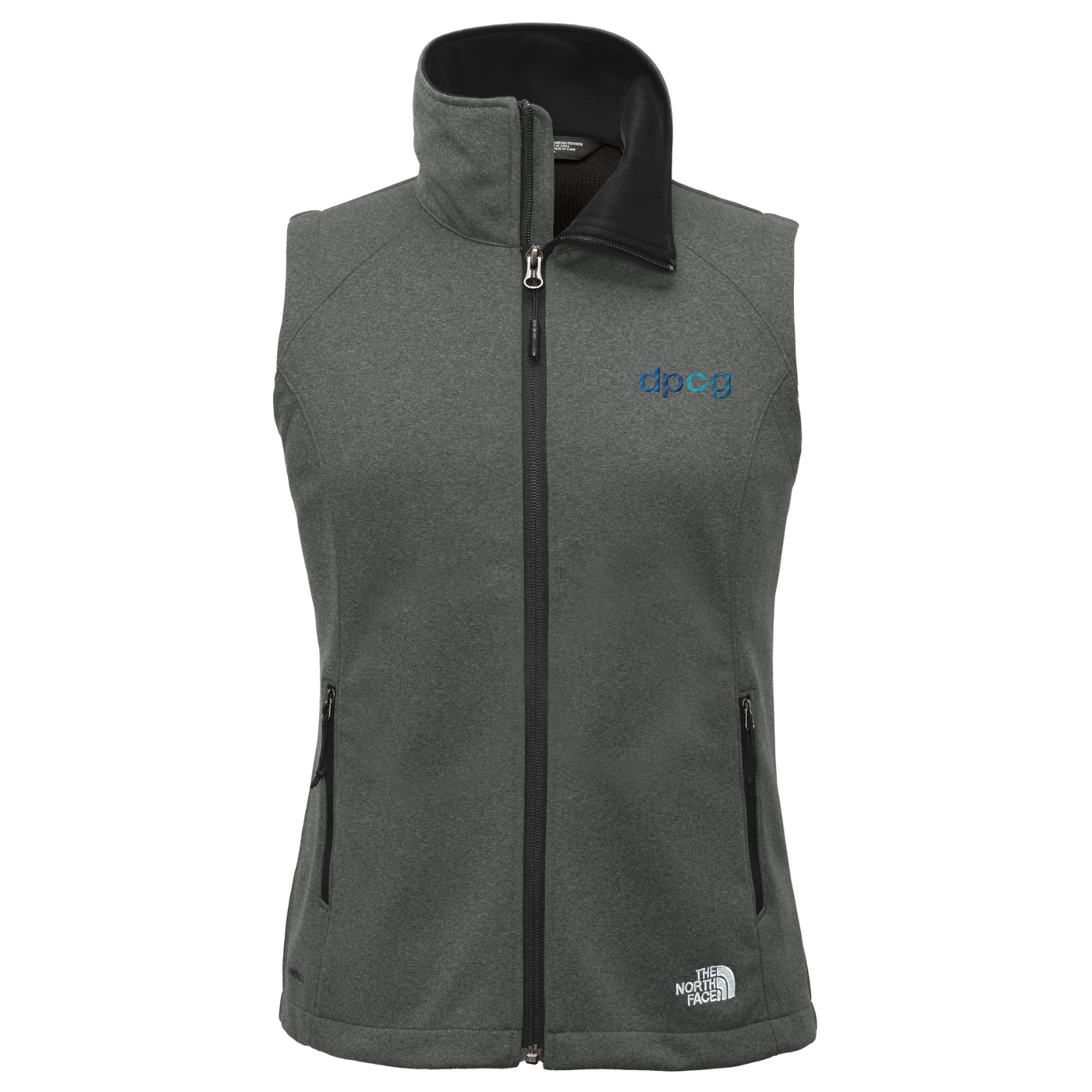 The North Face Women's Ridgewall Soft Shell Vest — TNF Dark Grey Heather