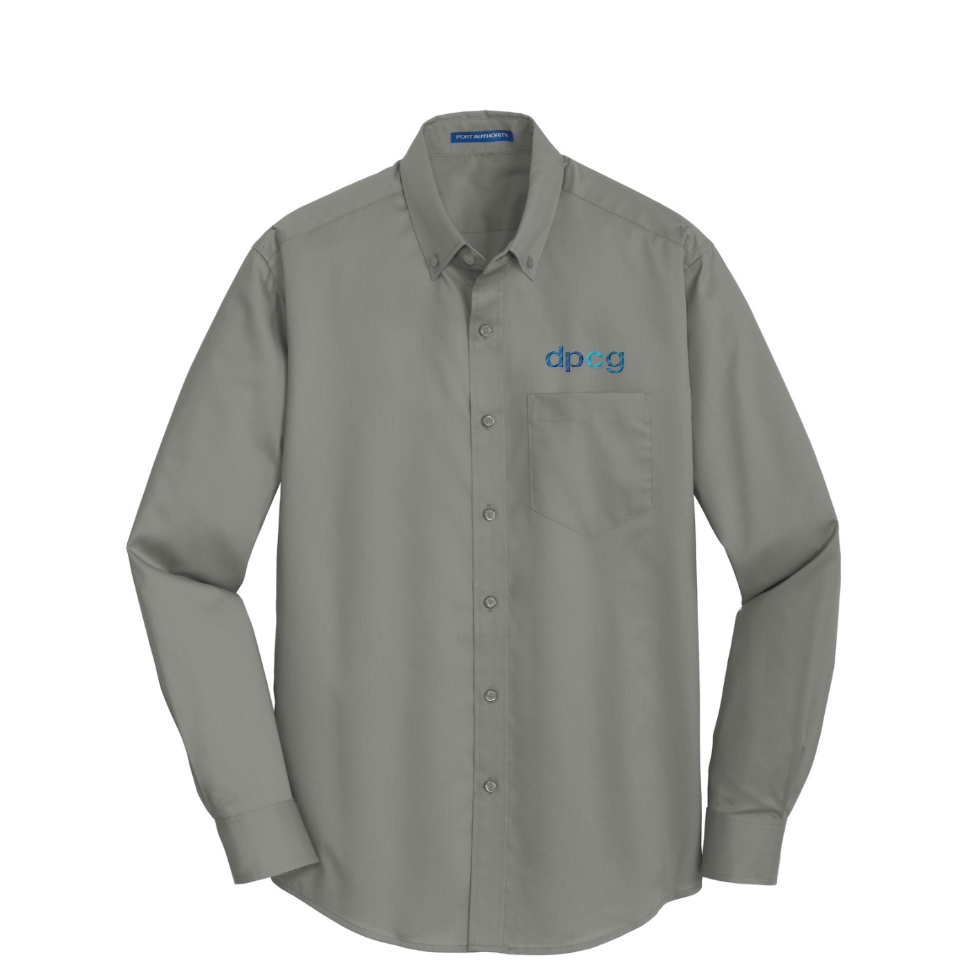 Port Authority SuperPro Twill Shirt — Monument Grey