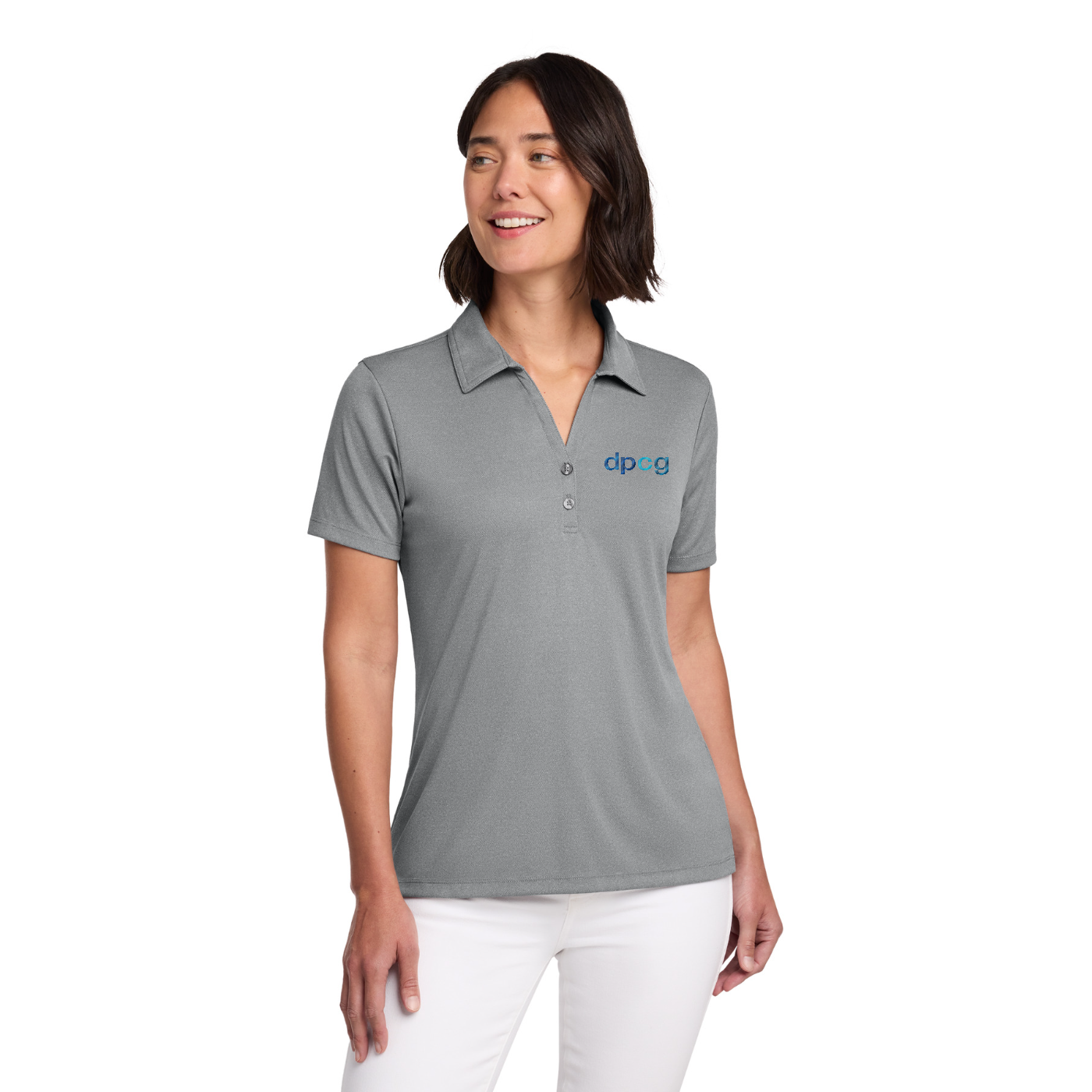 TravisMathew Women's Coto Performance Polo — model