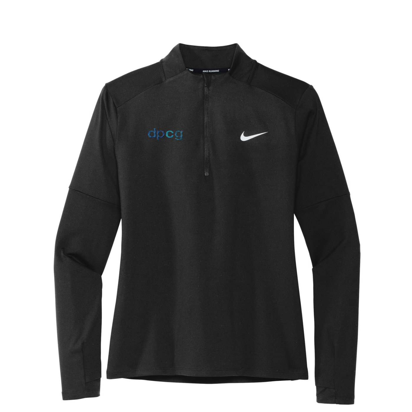 Nike Women's Dri-FIT Element 1/2-Zip Top — Black