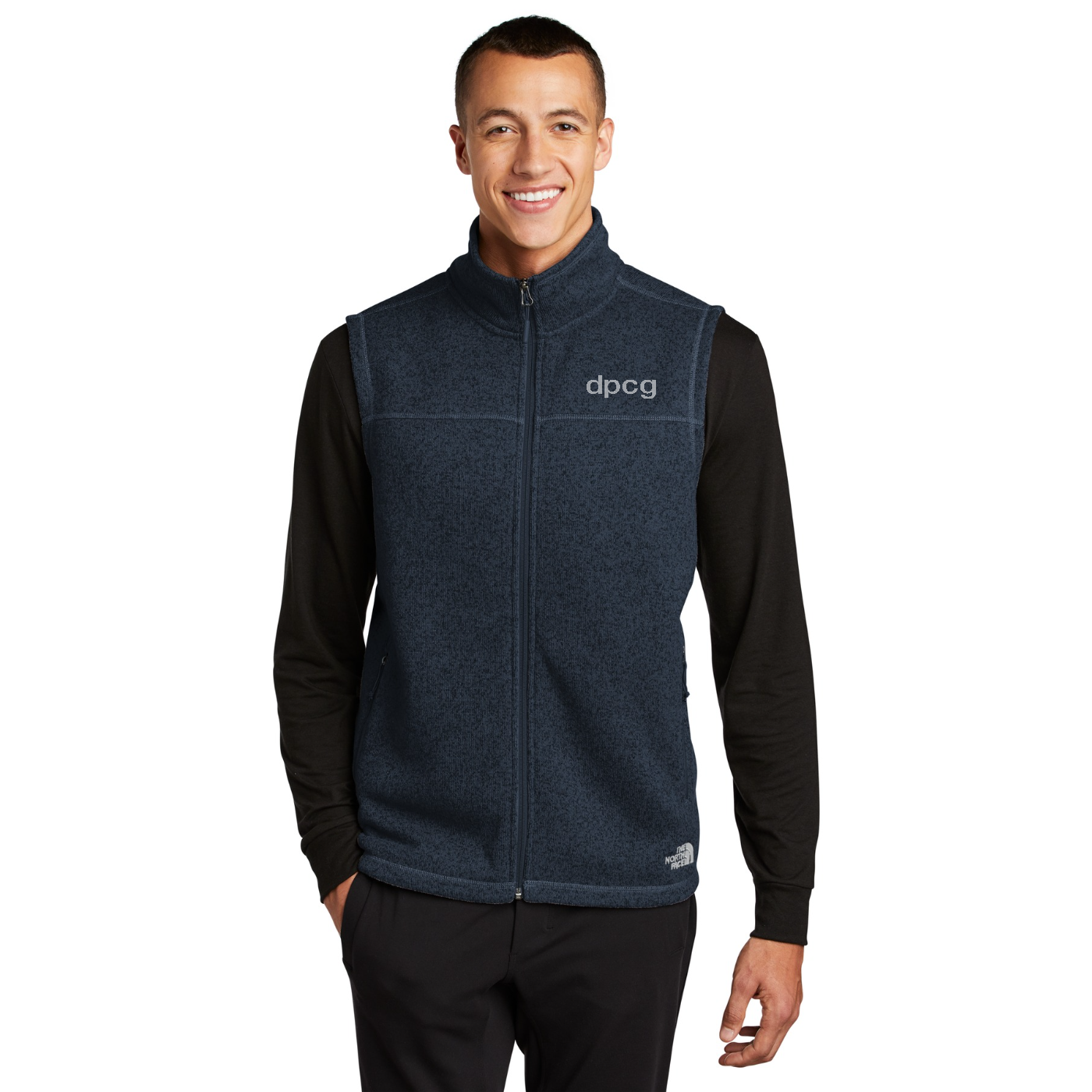 The North Face  Sweater Fleece Vest — model