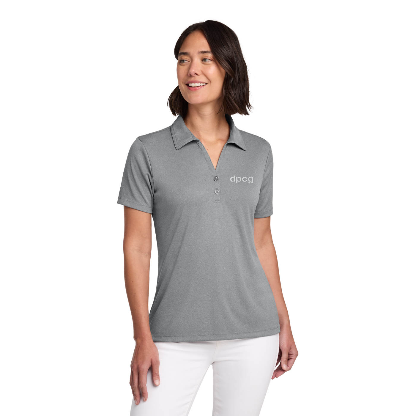 TravisMathew Women's Coto Performance Polo — model