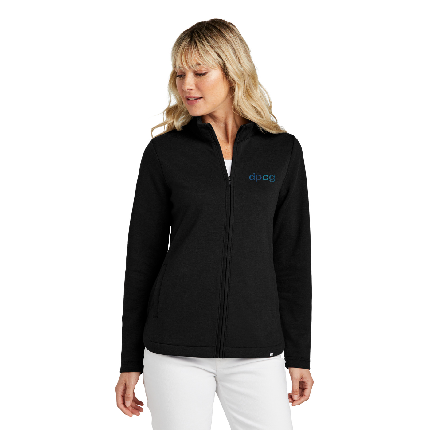 TravisMathew Women's Coveside Full-Zip — model