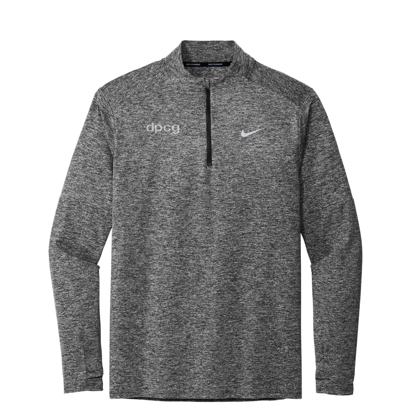 Nike Dri-FIT Element 1/2-Zip Top — Black Heather