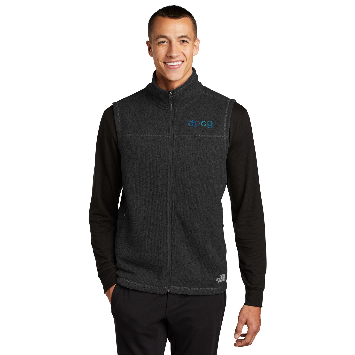 The North Face  Sweater Fleece Vest — model