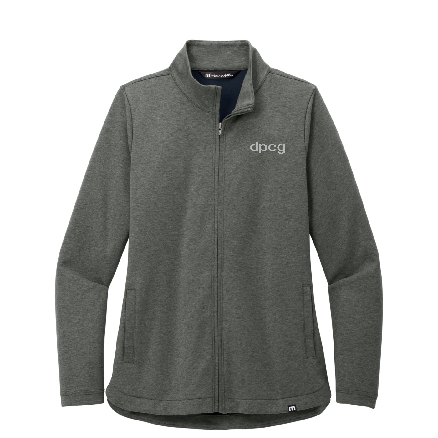TravisMathew Women's Coveside Full-Zip — Dark Grey Heather
