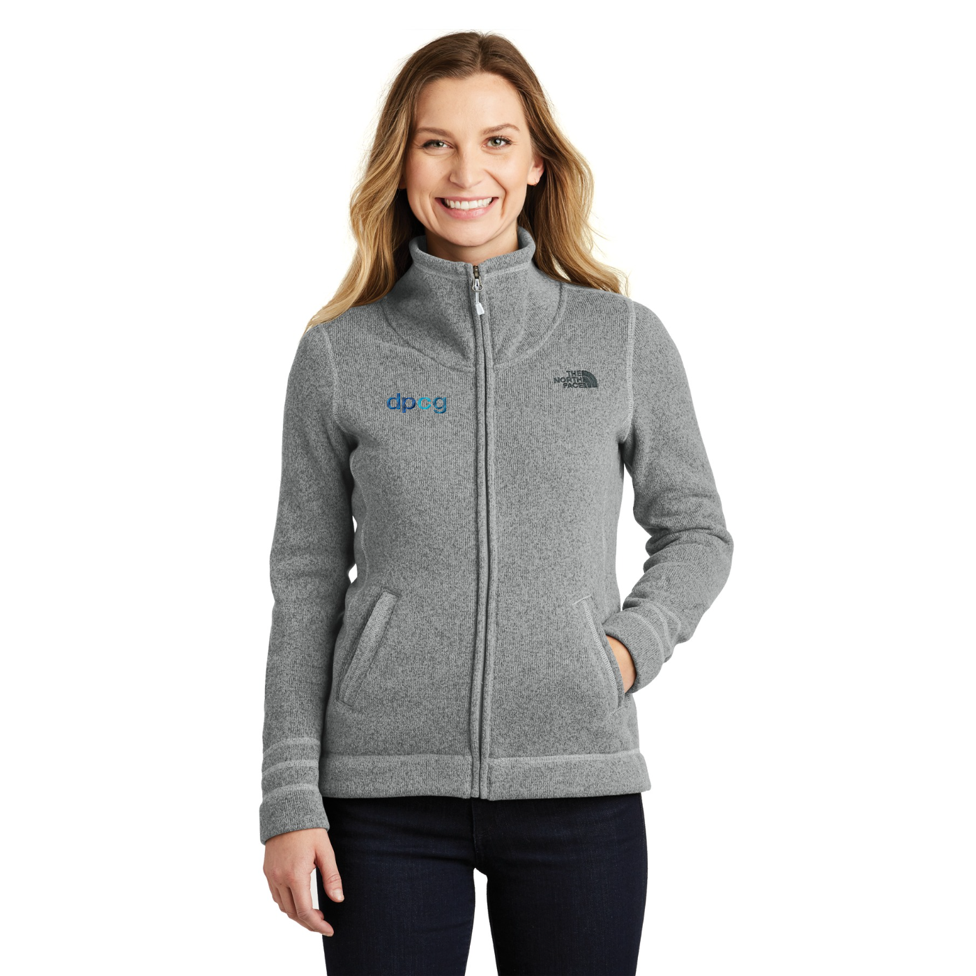 The North Face  Women's Sweater Fleece Jacket — model