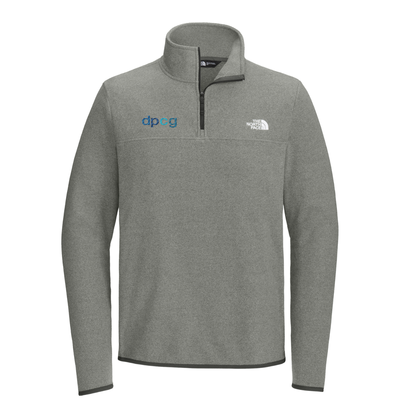 The North Face Glacier 1/4-Zip Fleece — TNF Medium Grey Heather