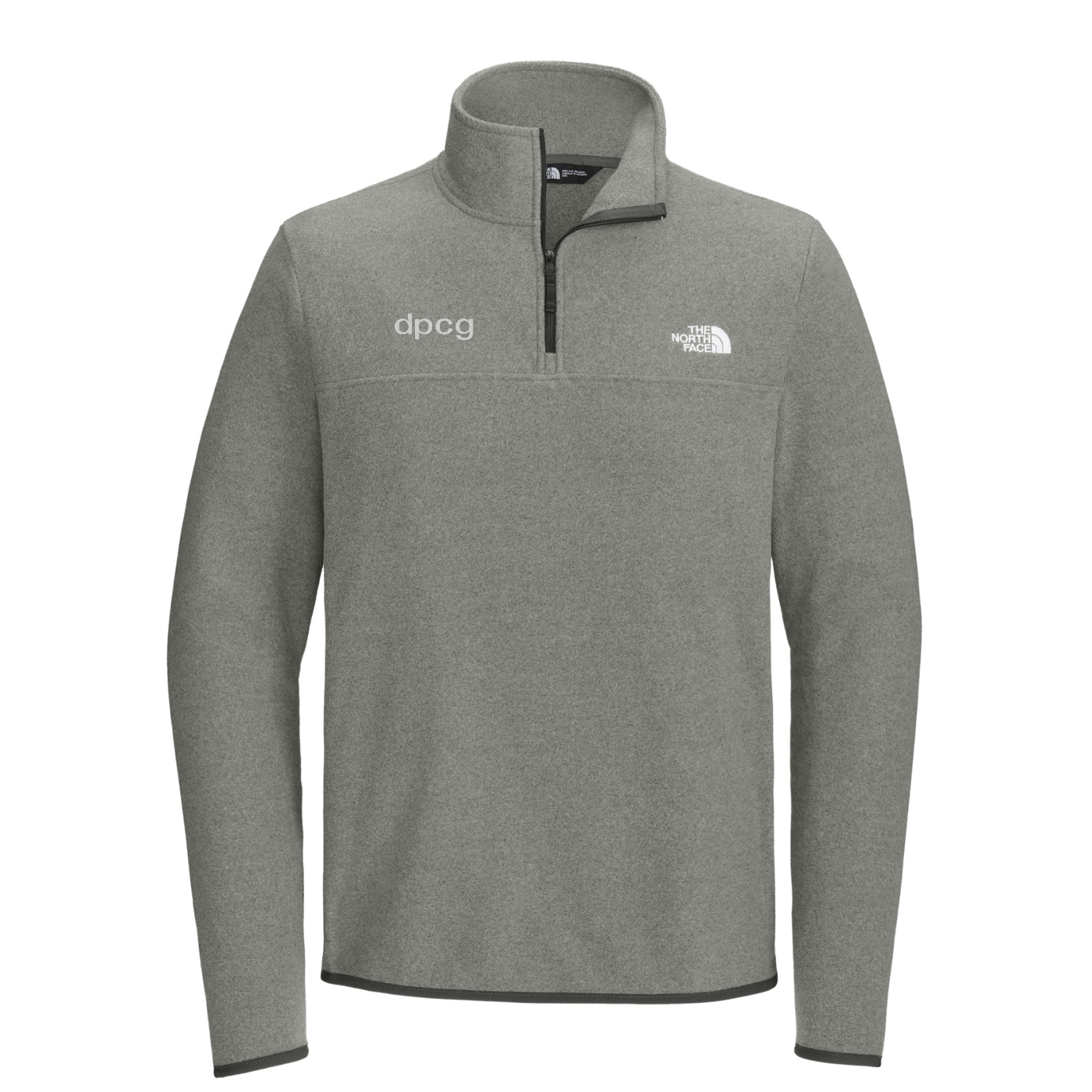 The North Face Glacier 1/4-Zip Fleece — TNF Medium Grey Heather