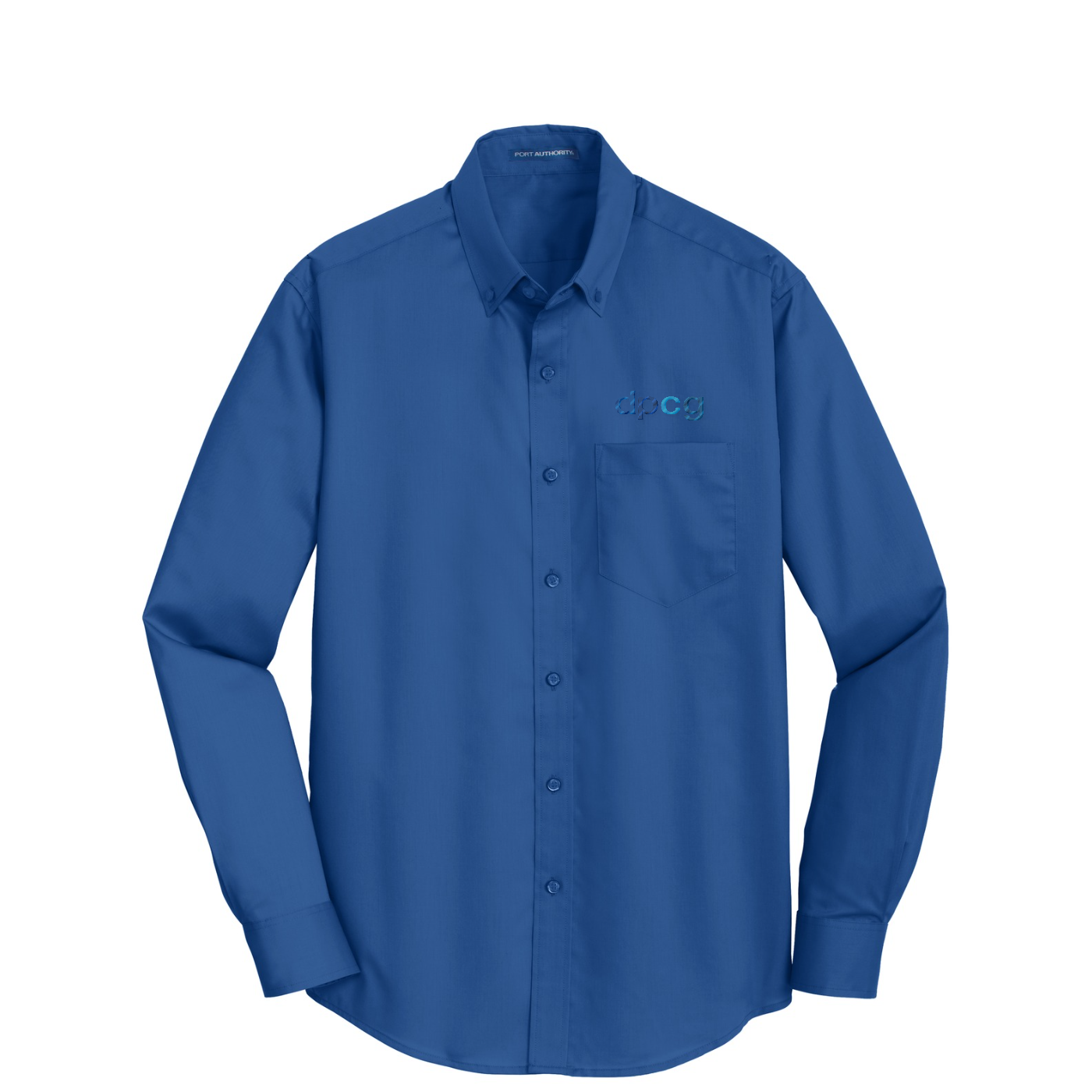 Port Authority SuperPro Twill Shirt — True Blue