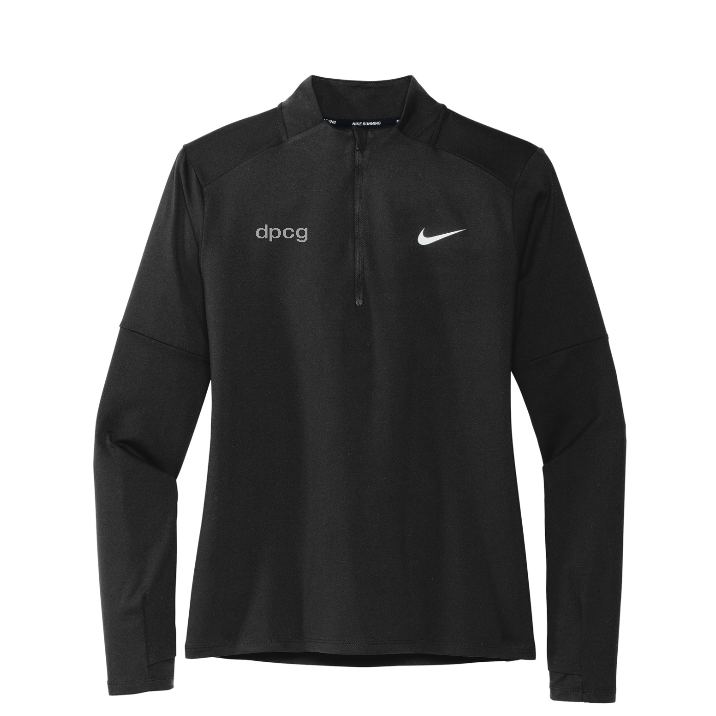 Nike Women's Dri-FIT Element 1/2-Zip Top — Black