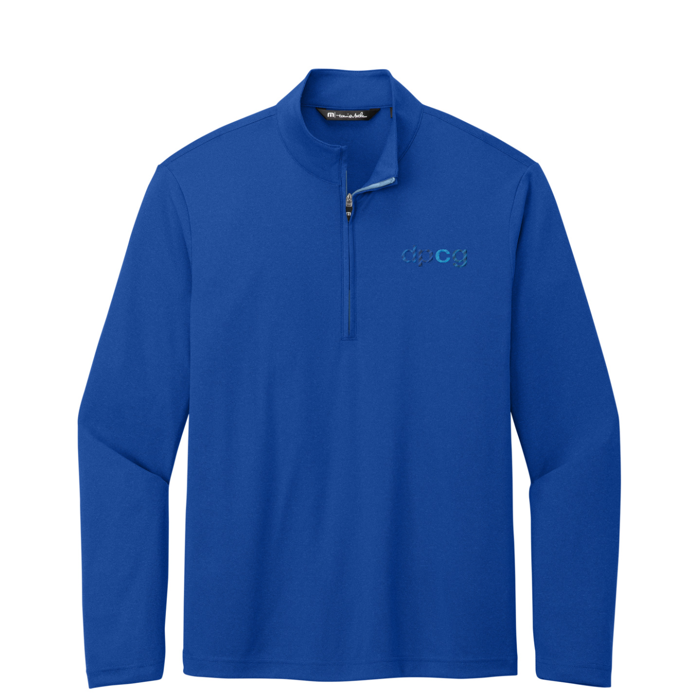TravisMathew Coto Performance 1/4-Zip — Royal Blue